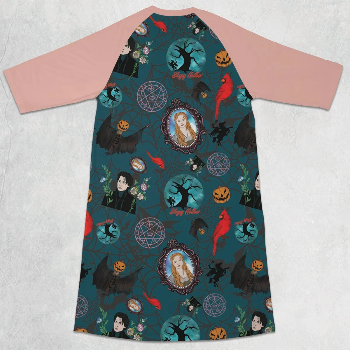 3/4 Sleeve Raglan Dress - UY65SNY9