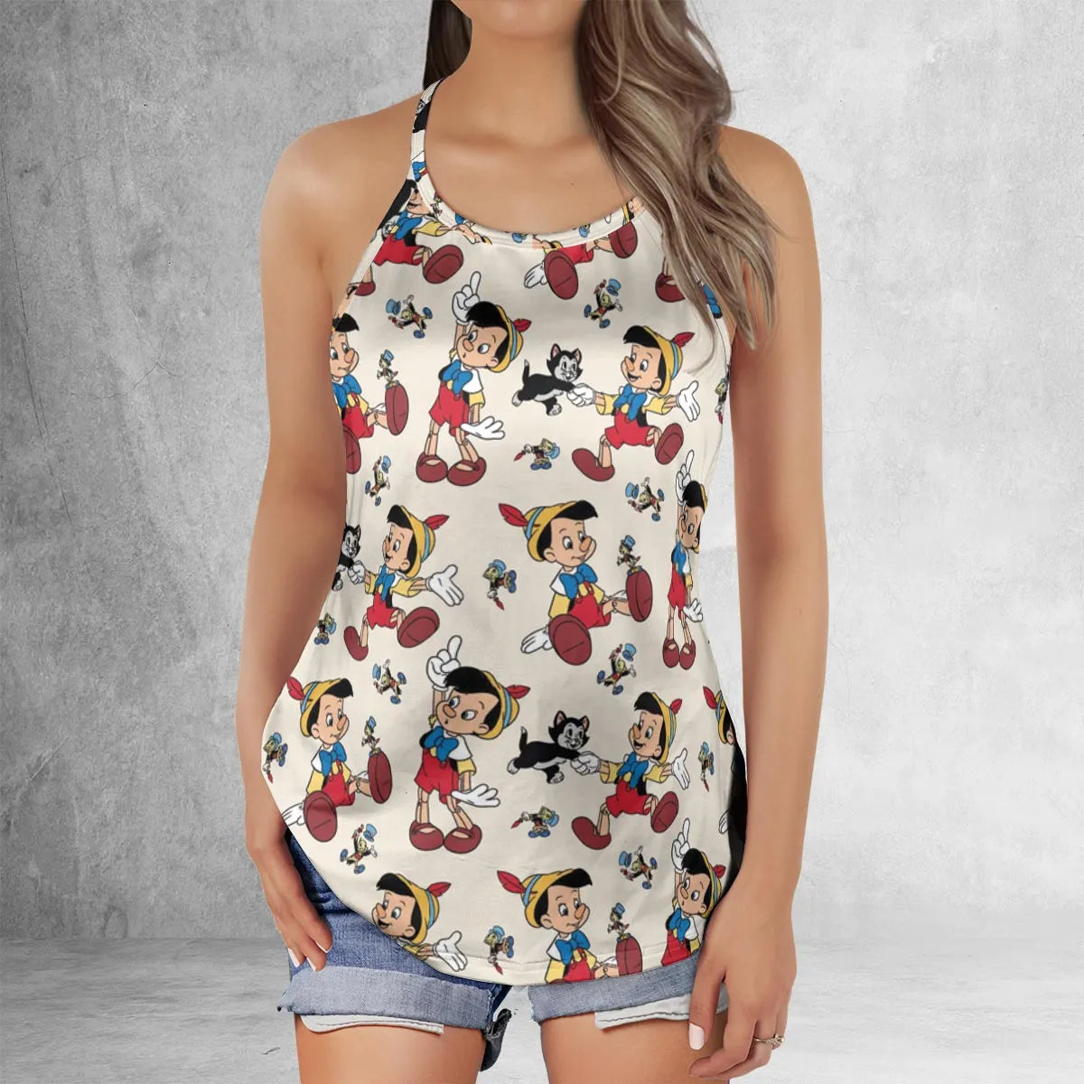 Criss Cross Tank Top - FY5F1HWU