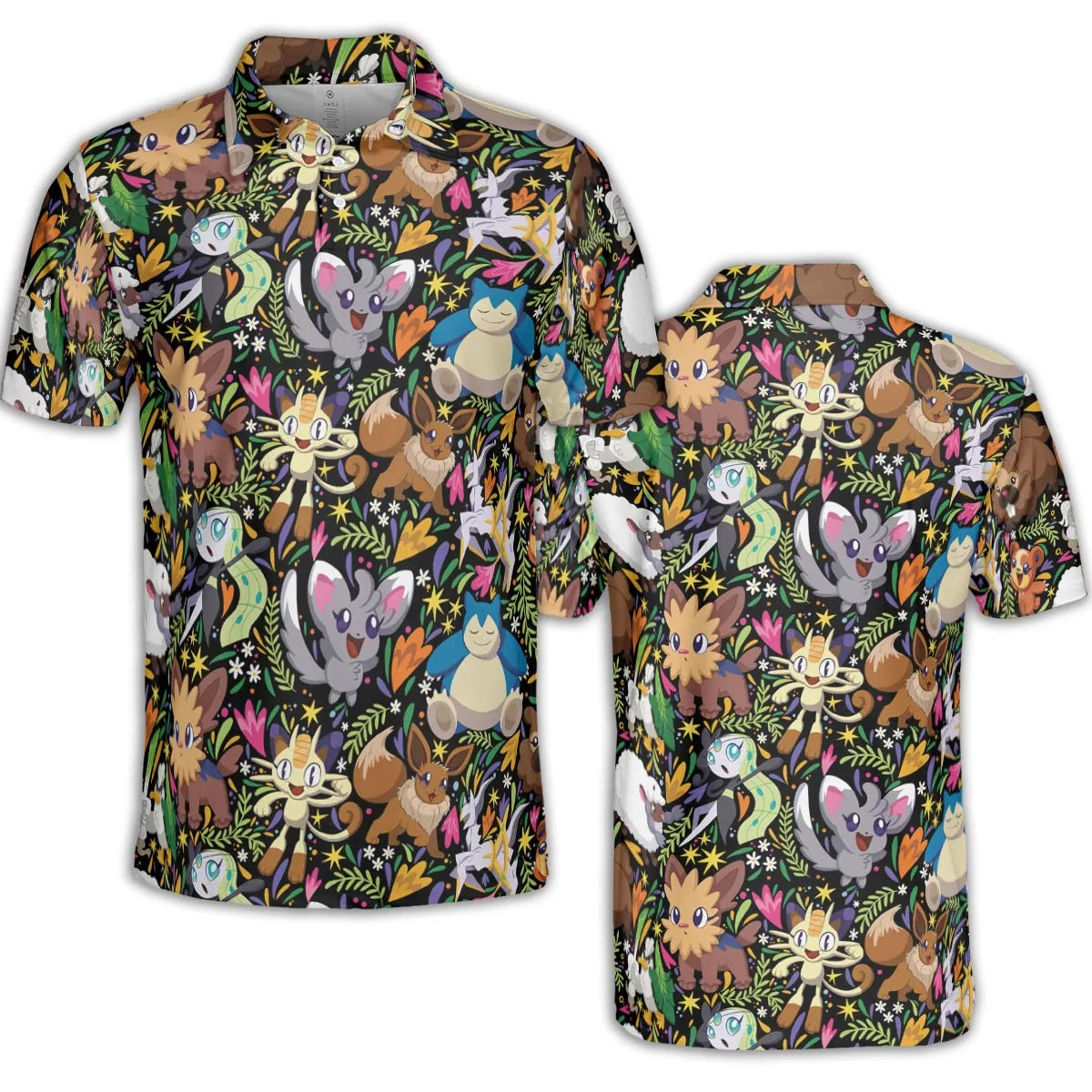 AOP Men/Women Polo Shirt - E5R2TRY8
