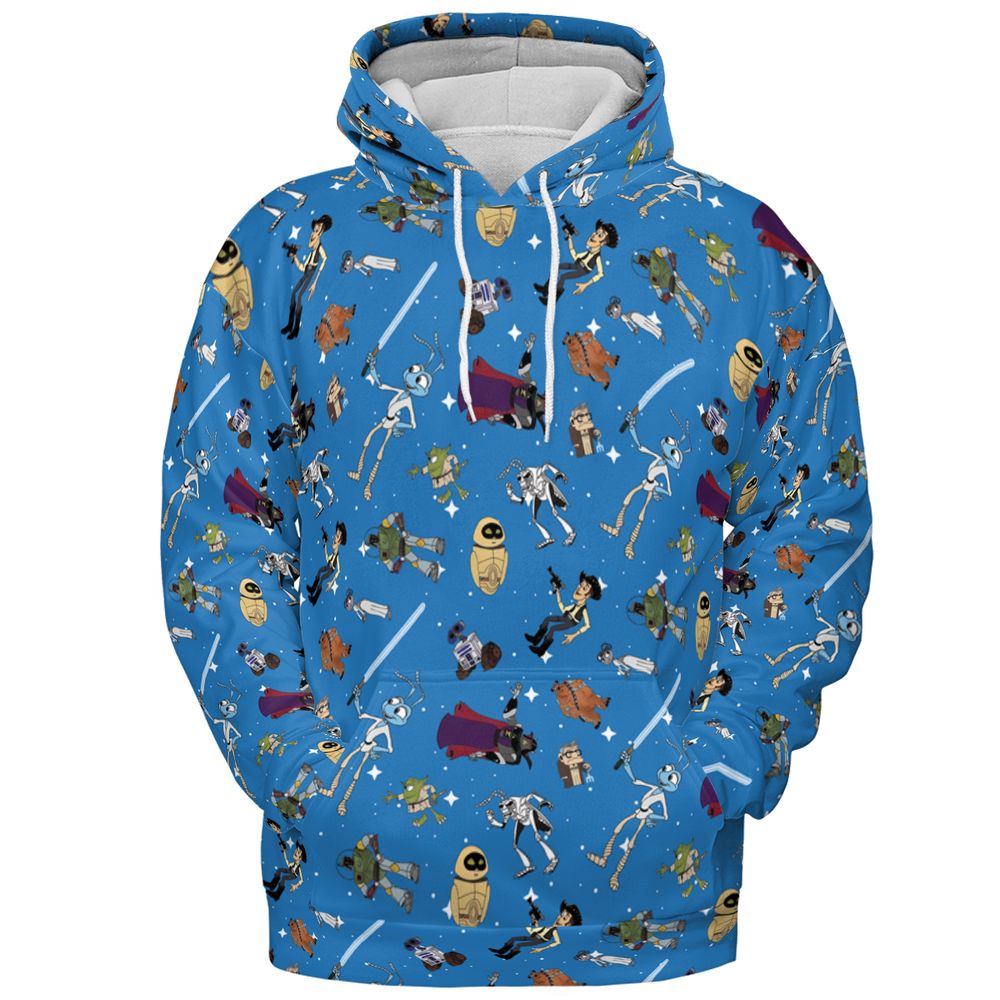 All-over Print Hoodie - NVP3X1KB -  - 2