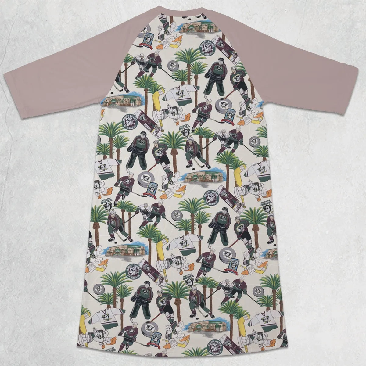 3/4 Sleeve Raglan Dress - JHABMBYB