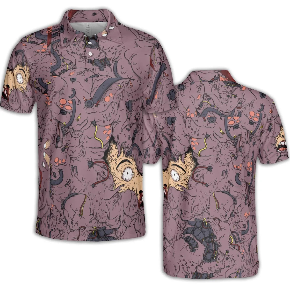 AOP Men/Women Polo Shirt - SXZGQXHU