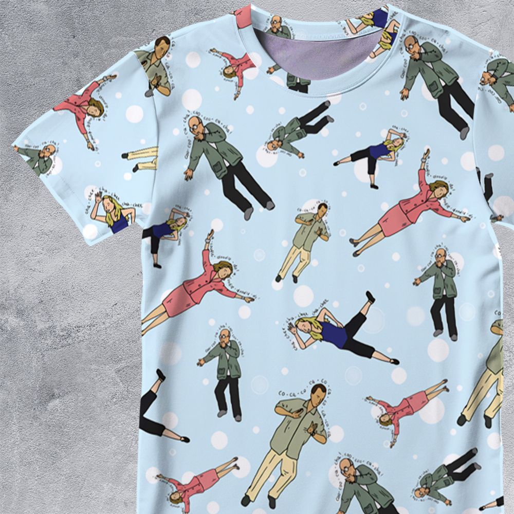 All-Over Print Unisex T-Shirt - B334WAS2 -  - 2