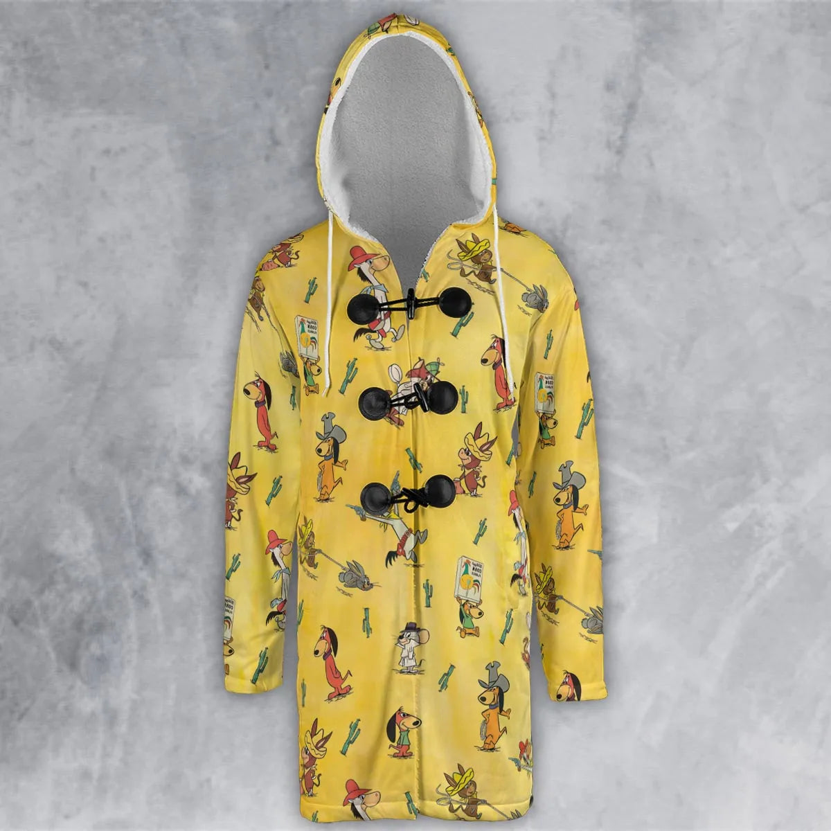 Hooded Cloak Coat - 7CUBFCWR