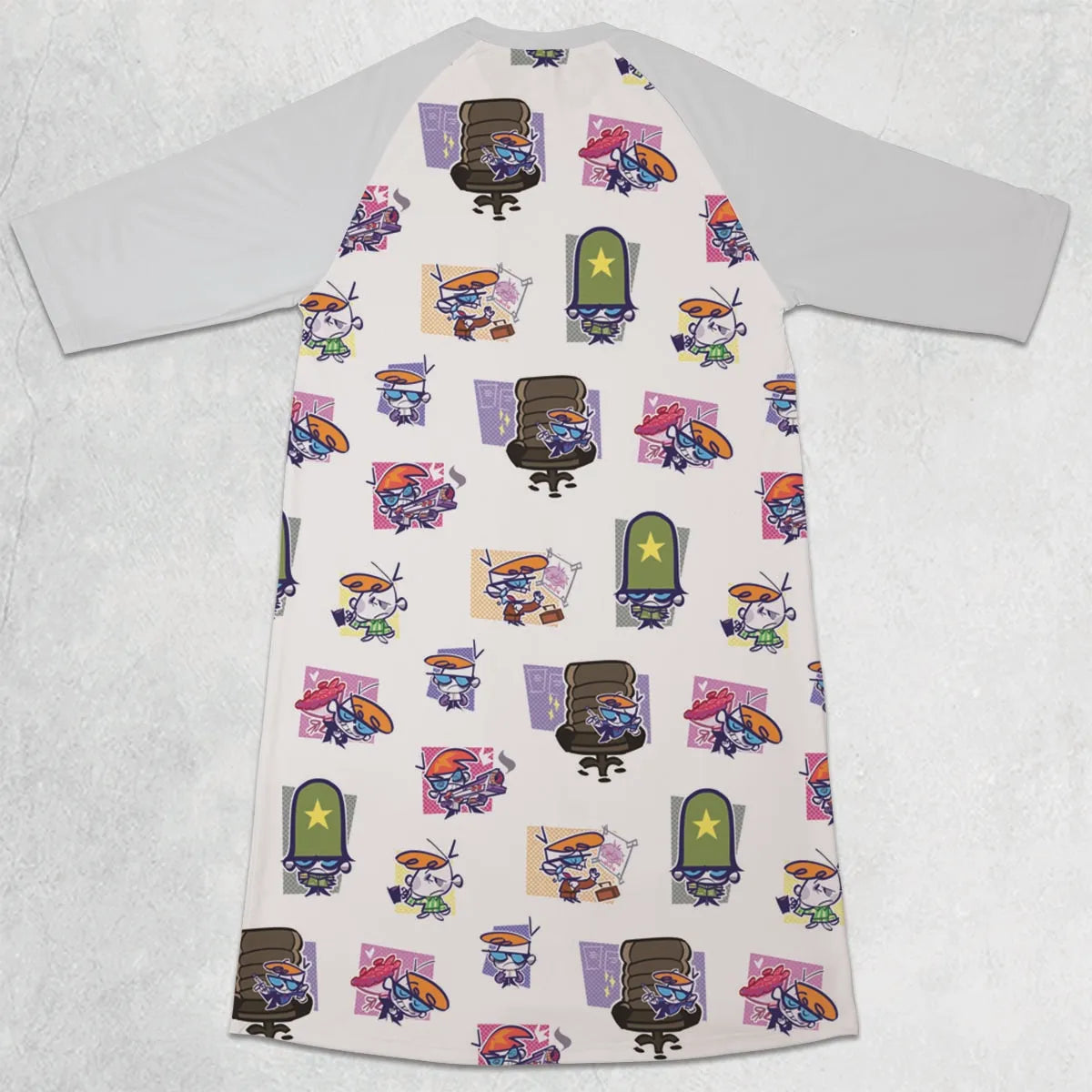 3/4 Sleeve Raglan Dress - N56RBMRC