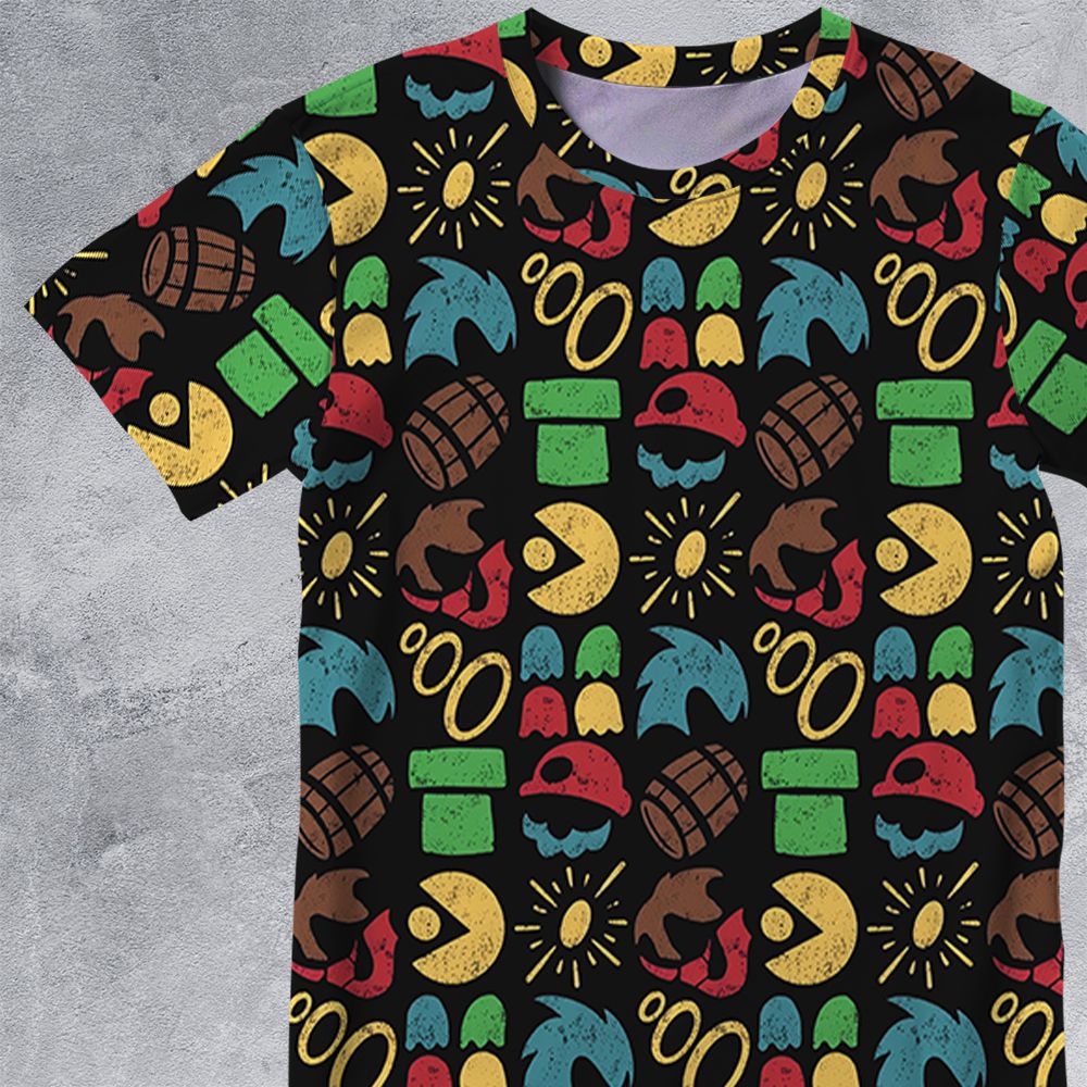 All-Over Print Unisex T-Shirt - 6HP9SFX9 -  - 2