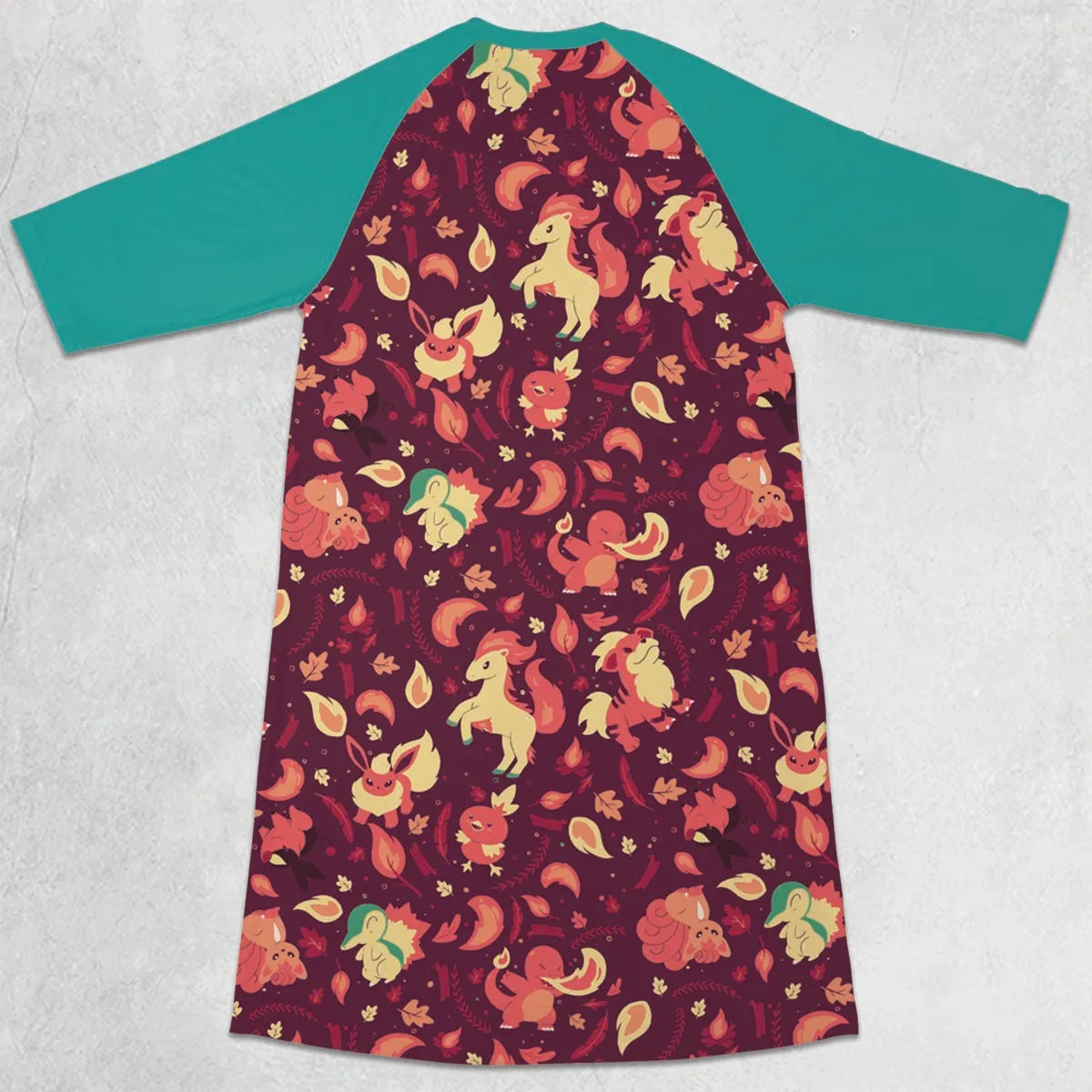 3/4 Sleeve Raglan Dress - P94WFTPV