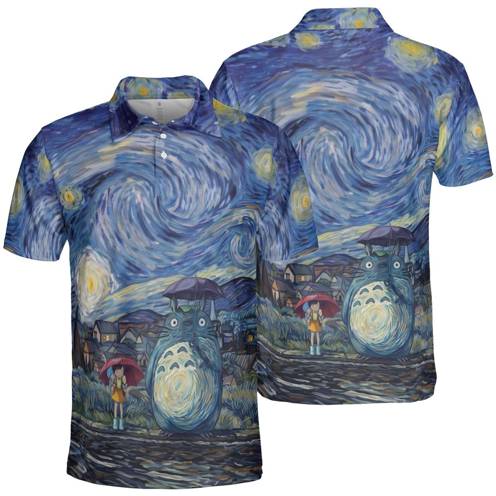 Starry Night with Totoro -  - 2