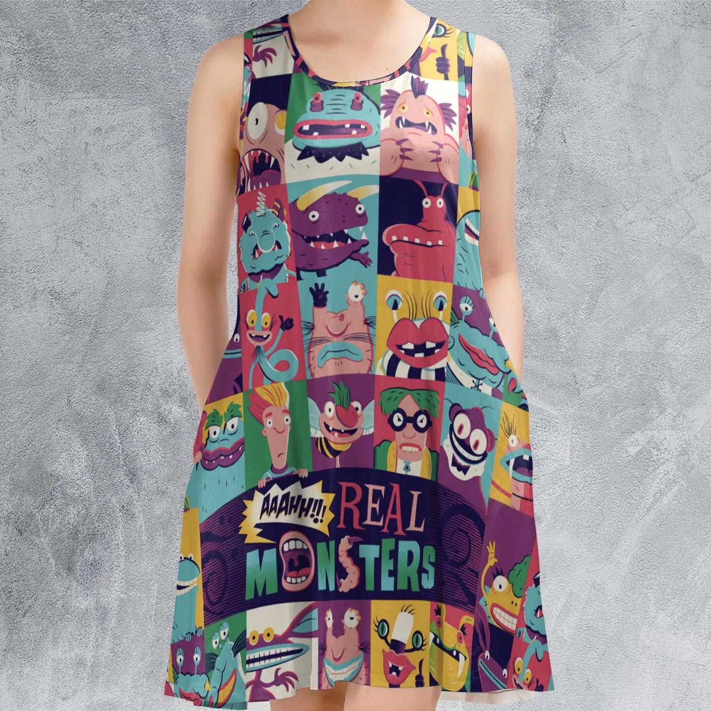 Sleeveless Dress - ESKFAYBD