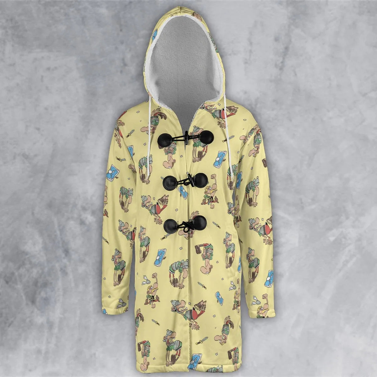 Hooded Cloak Coat - 7FSY14E4