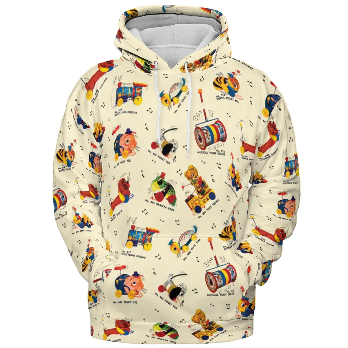 All-over Print Hoodie - XBPFHWDH