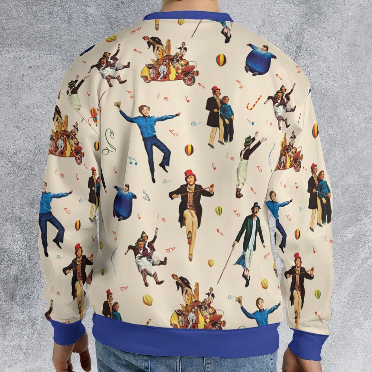 All-over Print Sweatshirt - 4N6F1VHZ