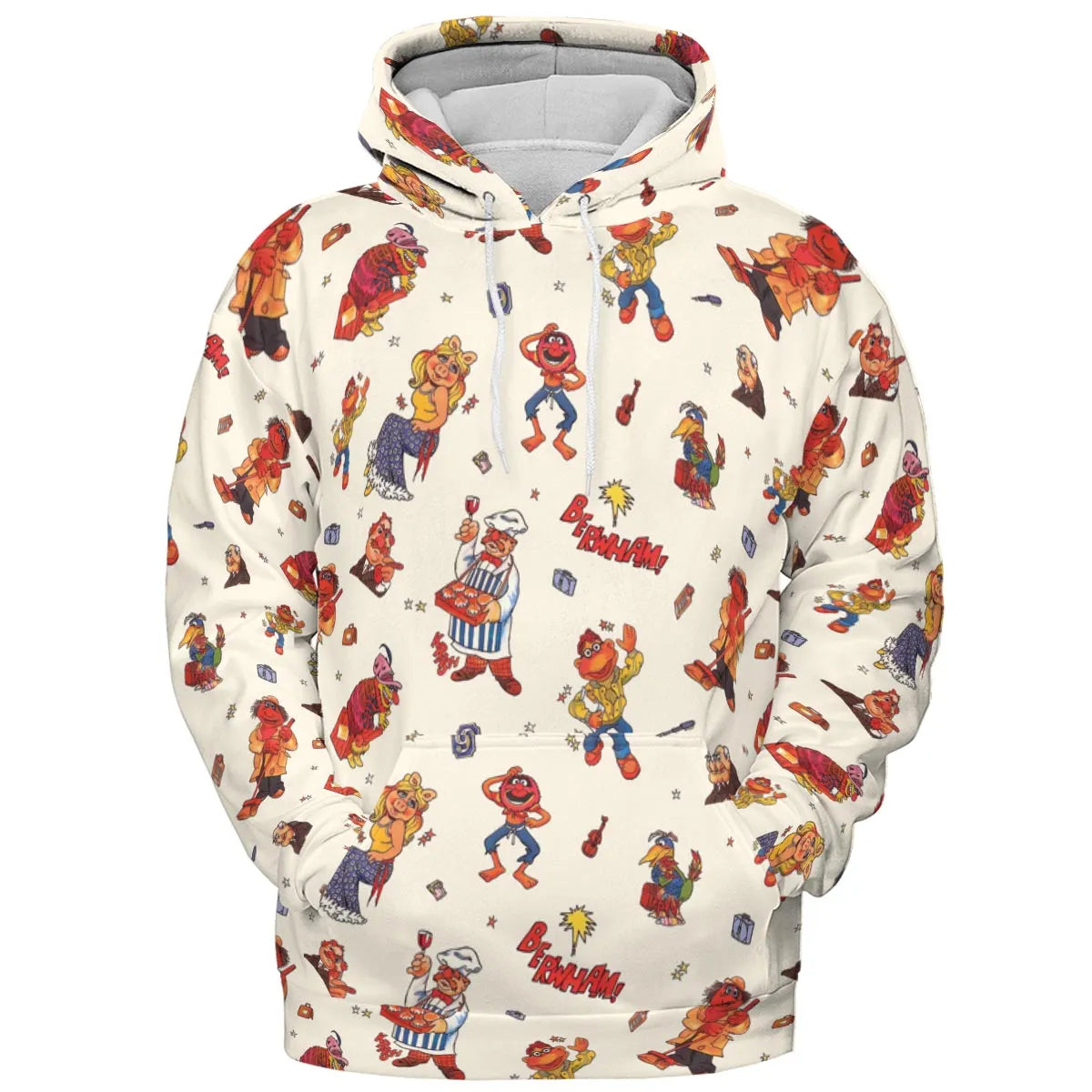 All-over Print Hoodie - JX2C55VK