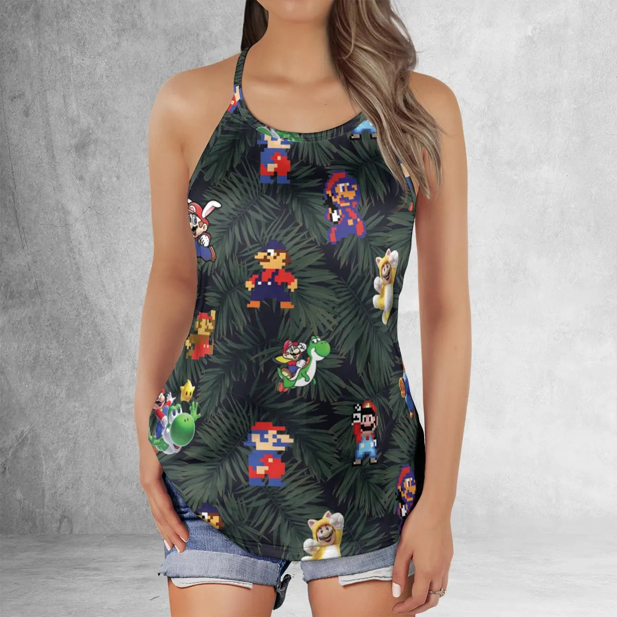 Criss Cross Tank Top - N34T8W7N