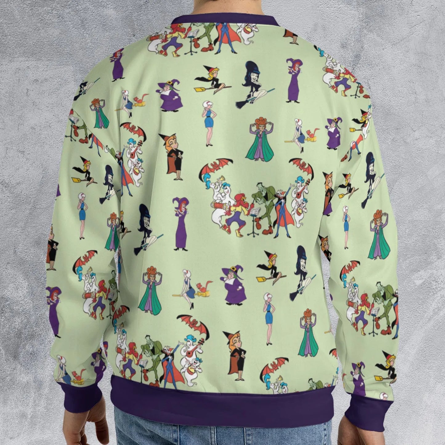 All-over Print Sweatshirt - HJ3AAB9C