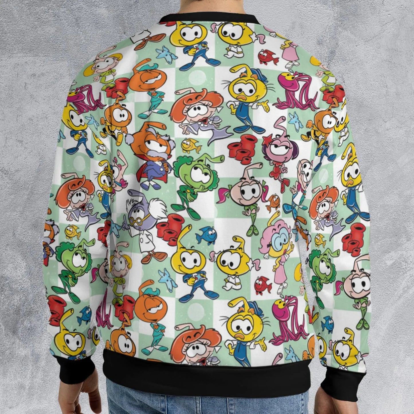 All-over Print Sweatshirt - 3MJQTCT5