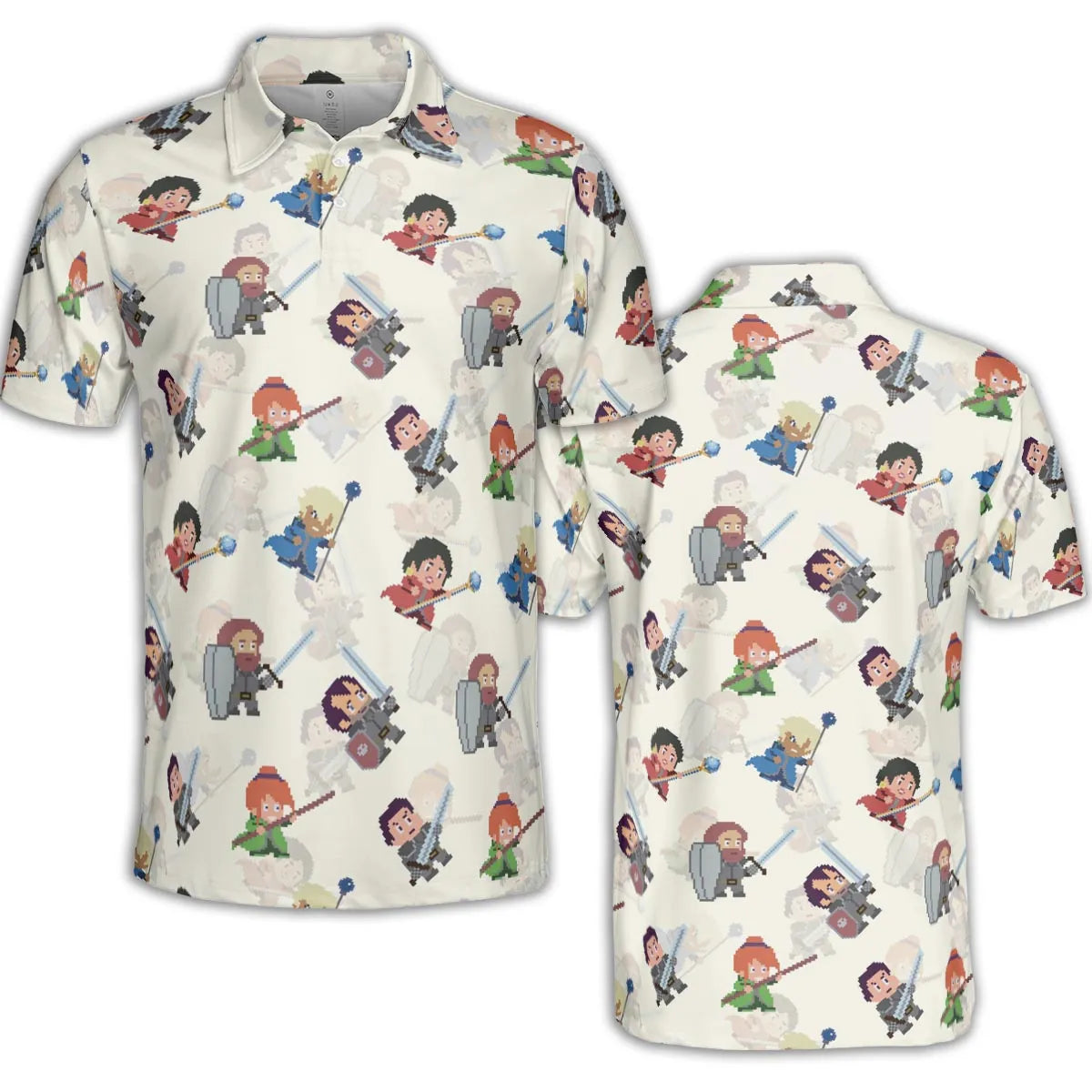 AOP Men/Women Polo Shirt - 3TP9KKCW