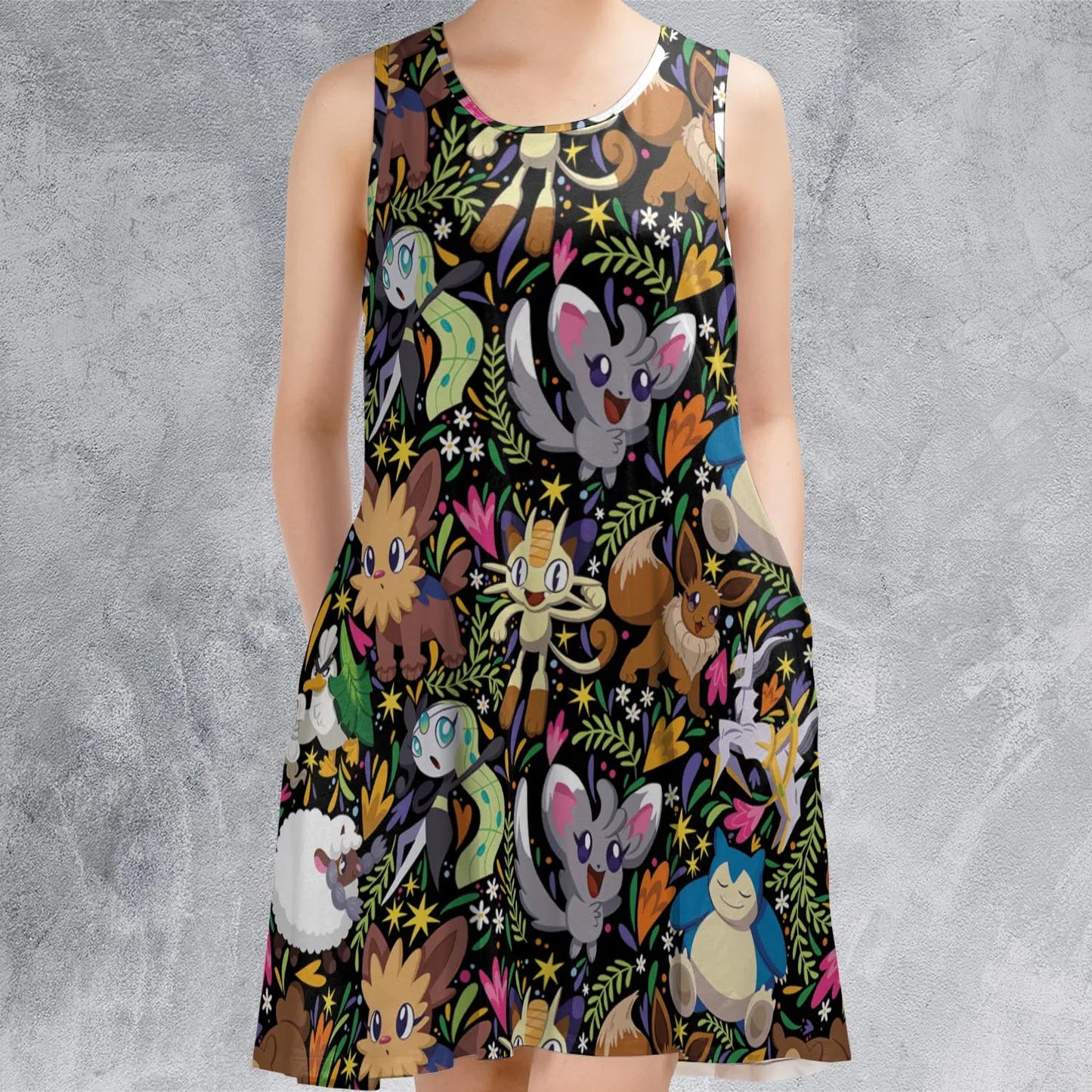 Sleeveless Dress - VZJCKLFB