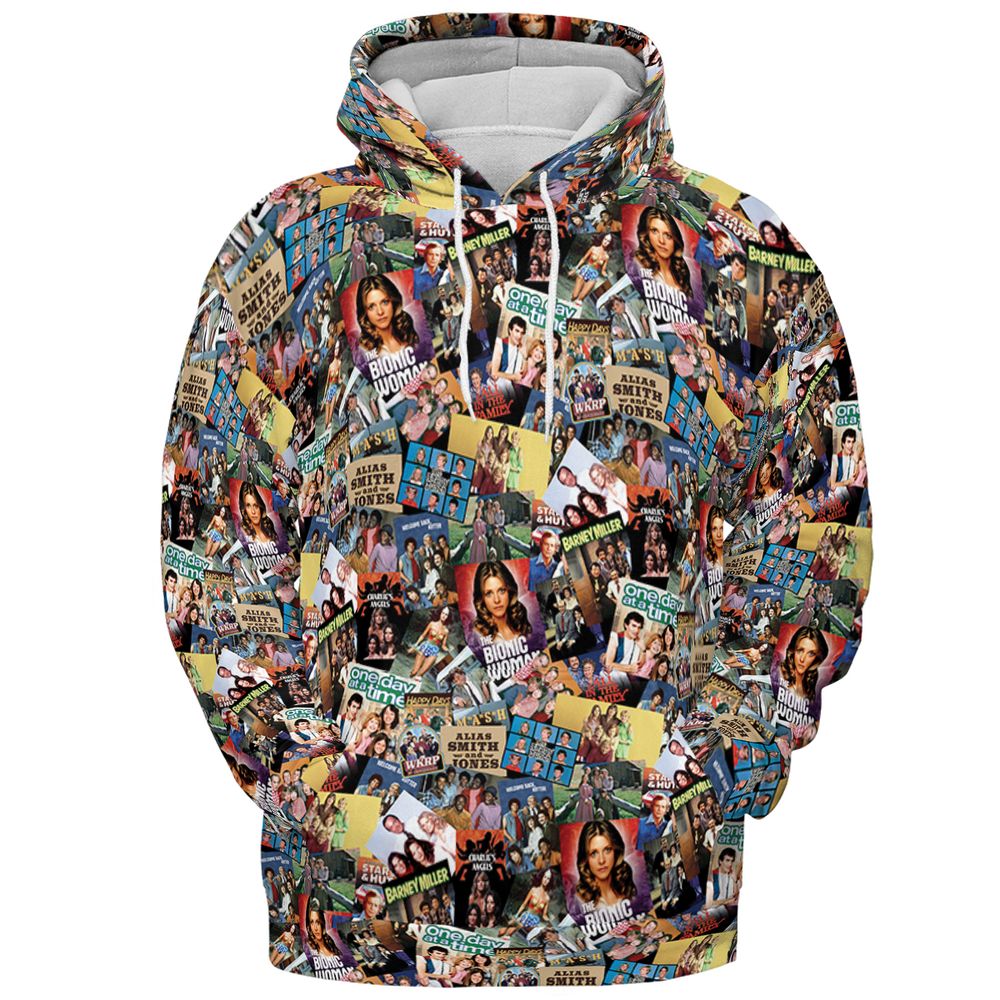 All-over Print Hoodie - MW1Y4P2X -  - 2