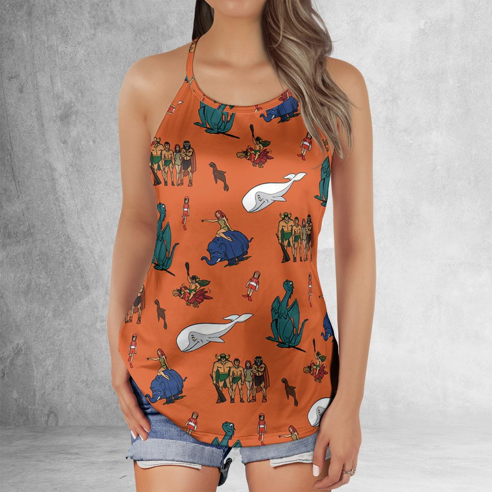 Criss Cross Tank Top - HJJNH5B7 -  - 2