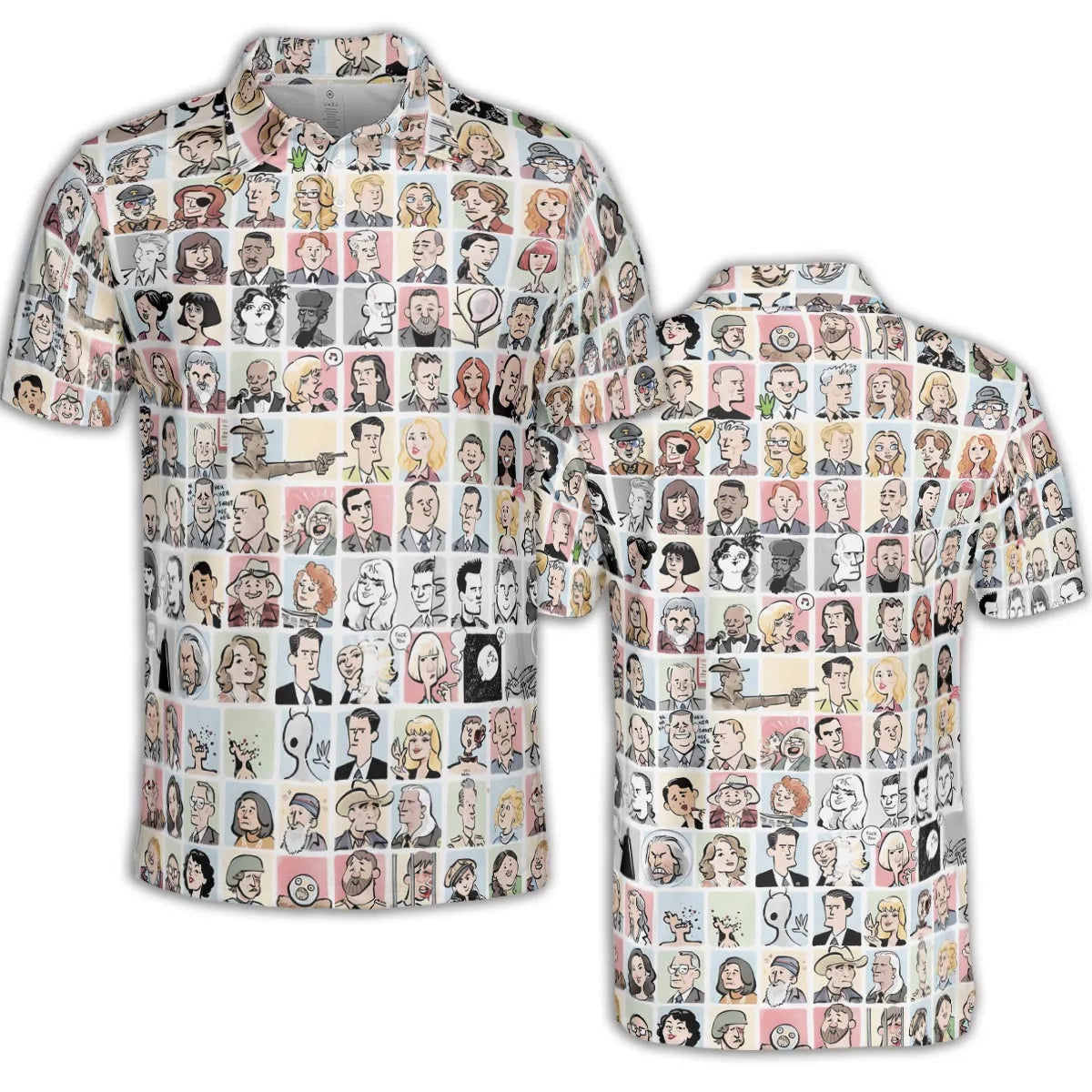 AOP Men/Women Polo Shirt - PTDA7HTC
