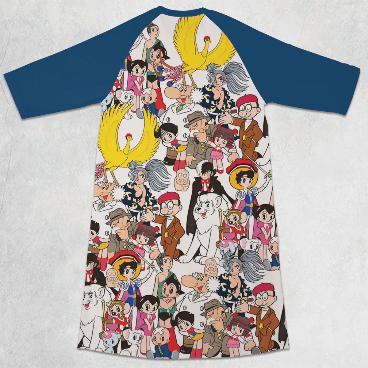 3/4 Sleeve Raglan Dress - ASRNQ4FL