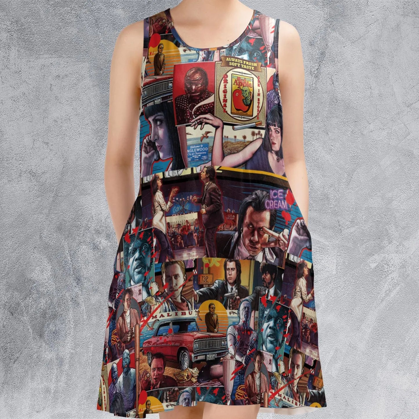 Sleeveless Dress - D91EFTTE