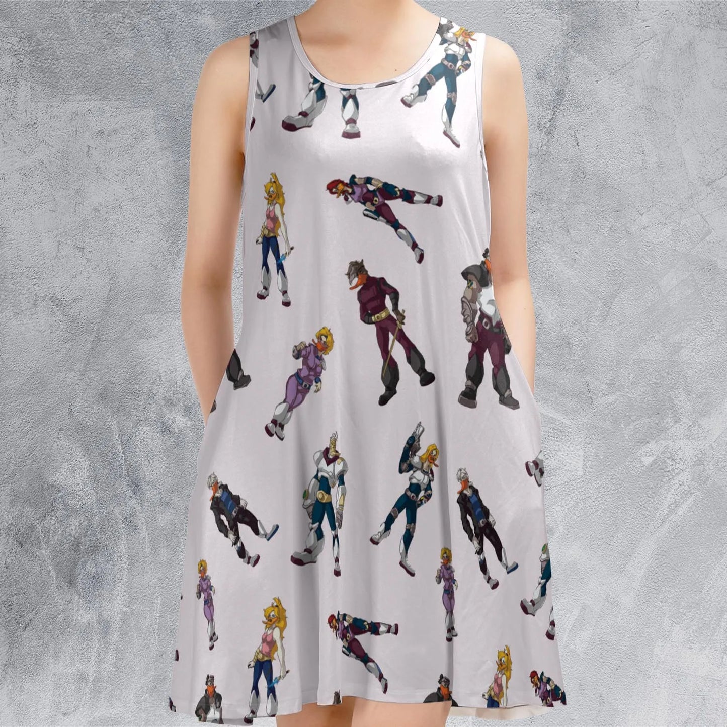 Sleeveless Dress - NNM5BHWB