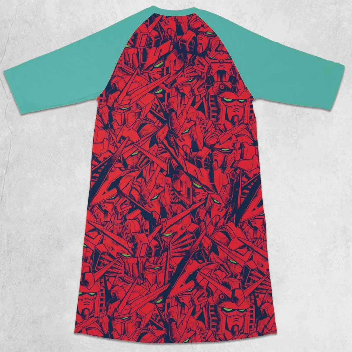 3/4 Sleeve Raglan Dress - 2UUYXL9N