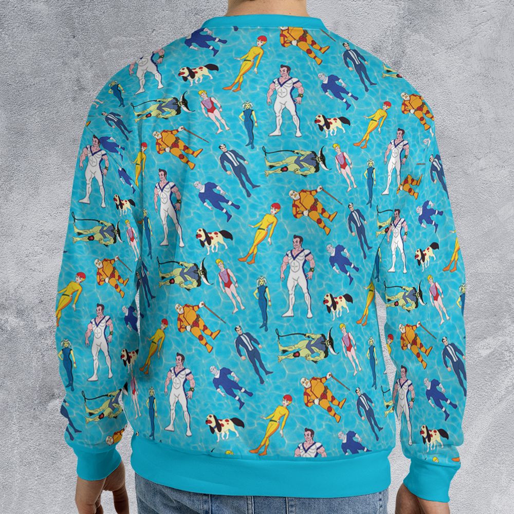 All-over Print Sweatshirt - 7AL6G3C6 -  - 2