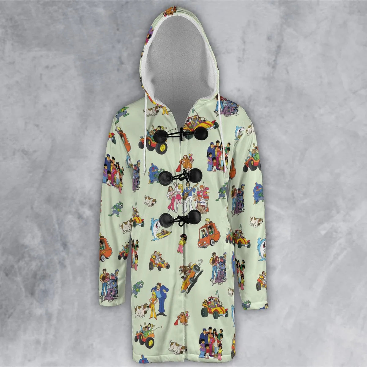 Hooded Cloak Coat - S2HLMEJ8