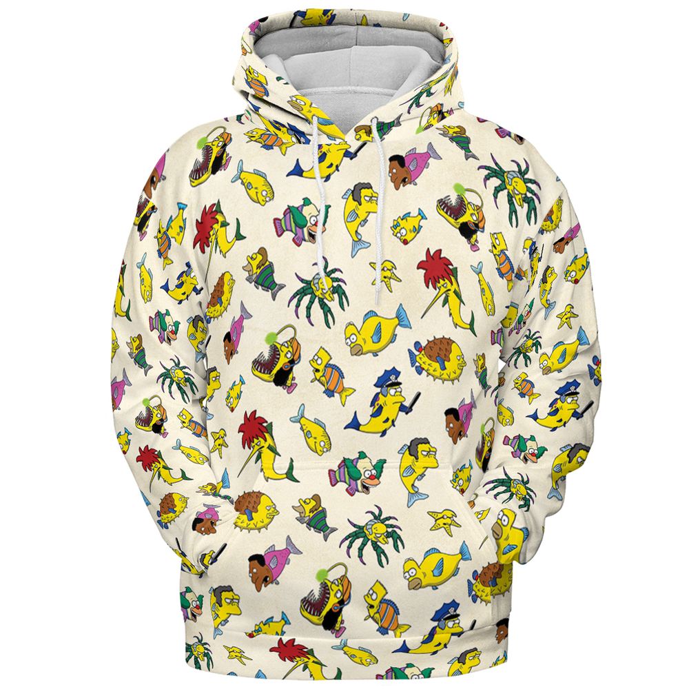 All-over Print Hoodie - GS8Y36S6 -  - 2