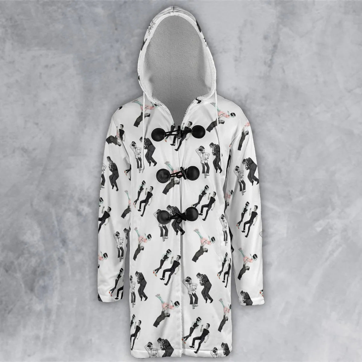 Hooded Cloak Coat - J6EWX1JQ