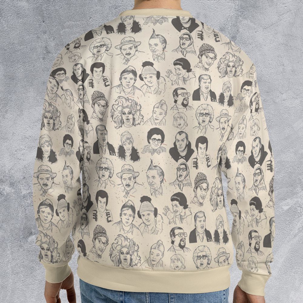 All-over Print Sweatshirt - J1LZ4KCR -  - 2