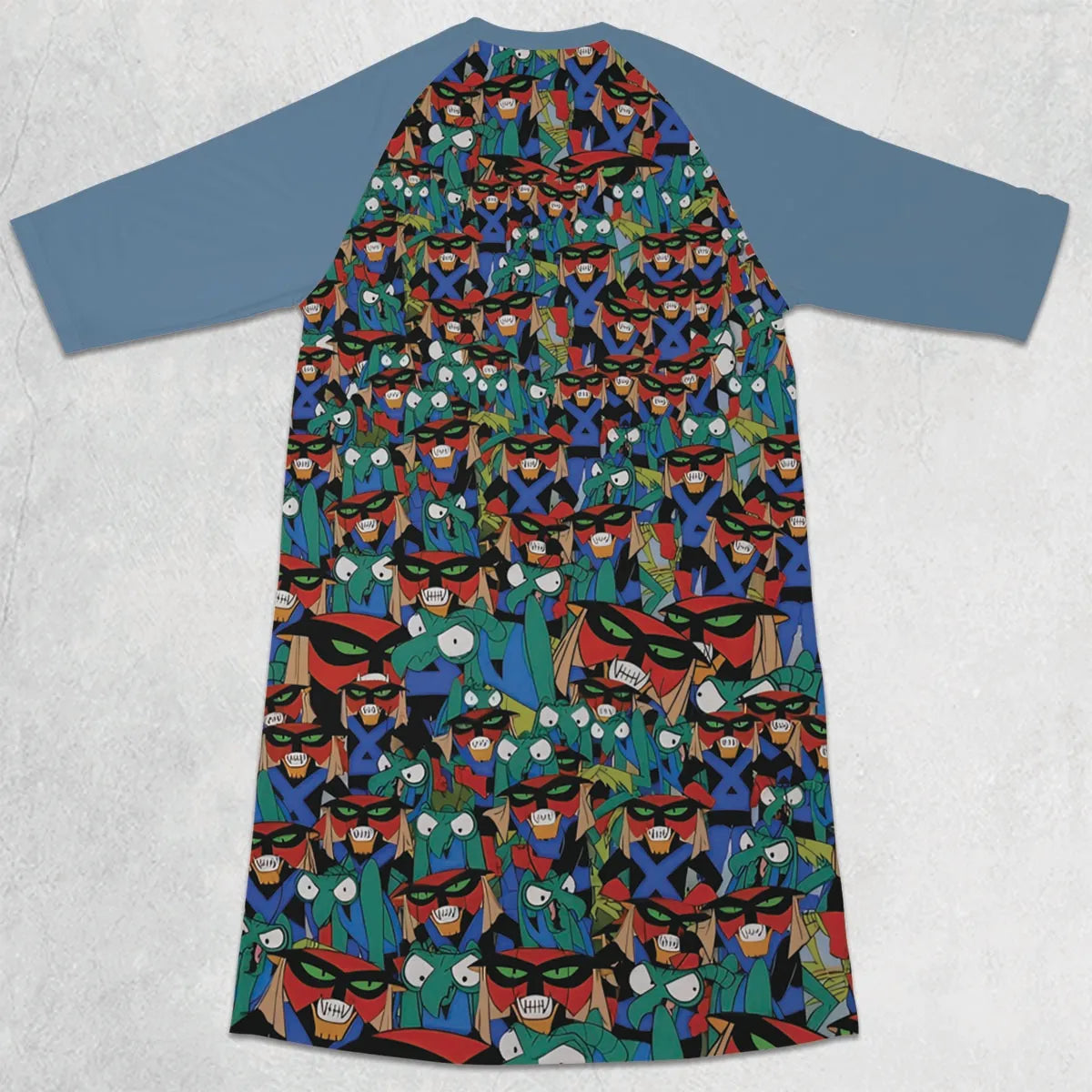 3/4 Sleeve Raglan Dress - 3WB6HUDM