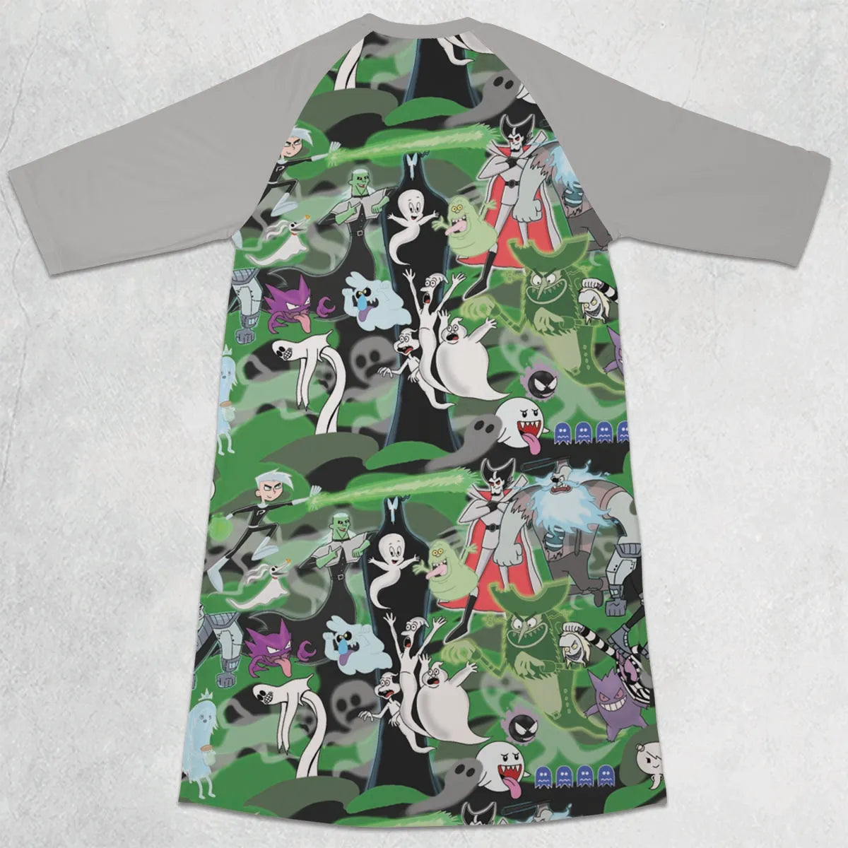 3/4 Sleeve Raglan Dress - MNXM64V7