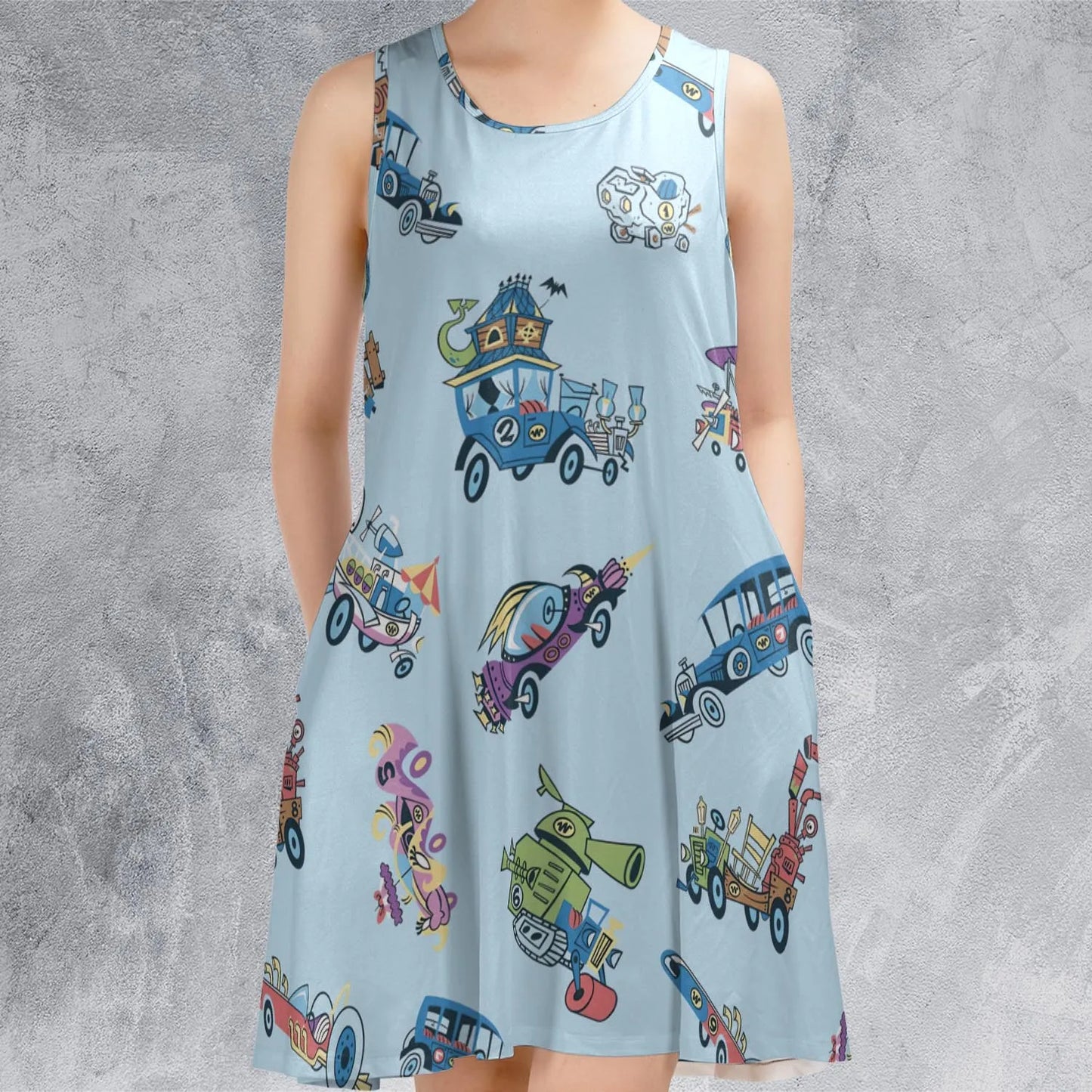 Sleeveless Dress - SURTK3NA