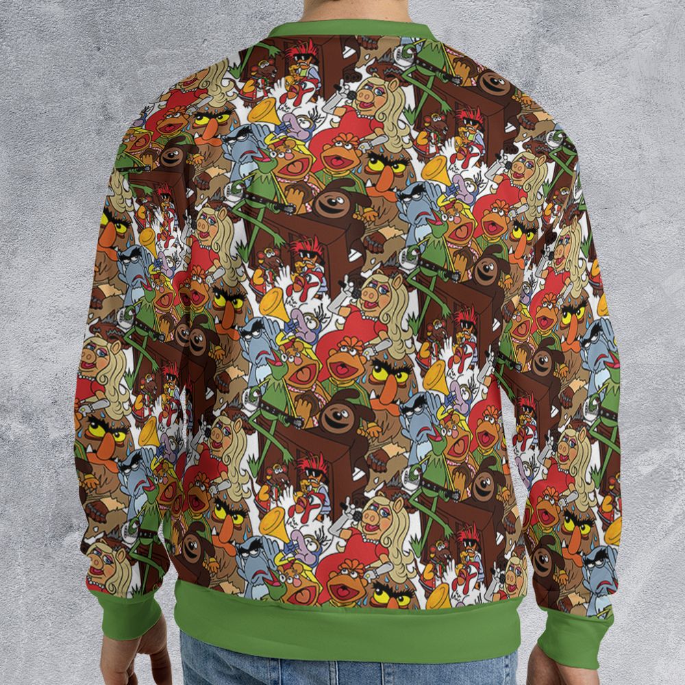 All-over Print Sweatshirt - 4CQJ28JR -  - 2