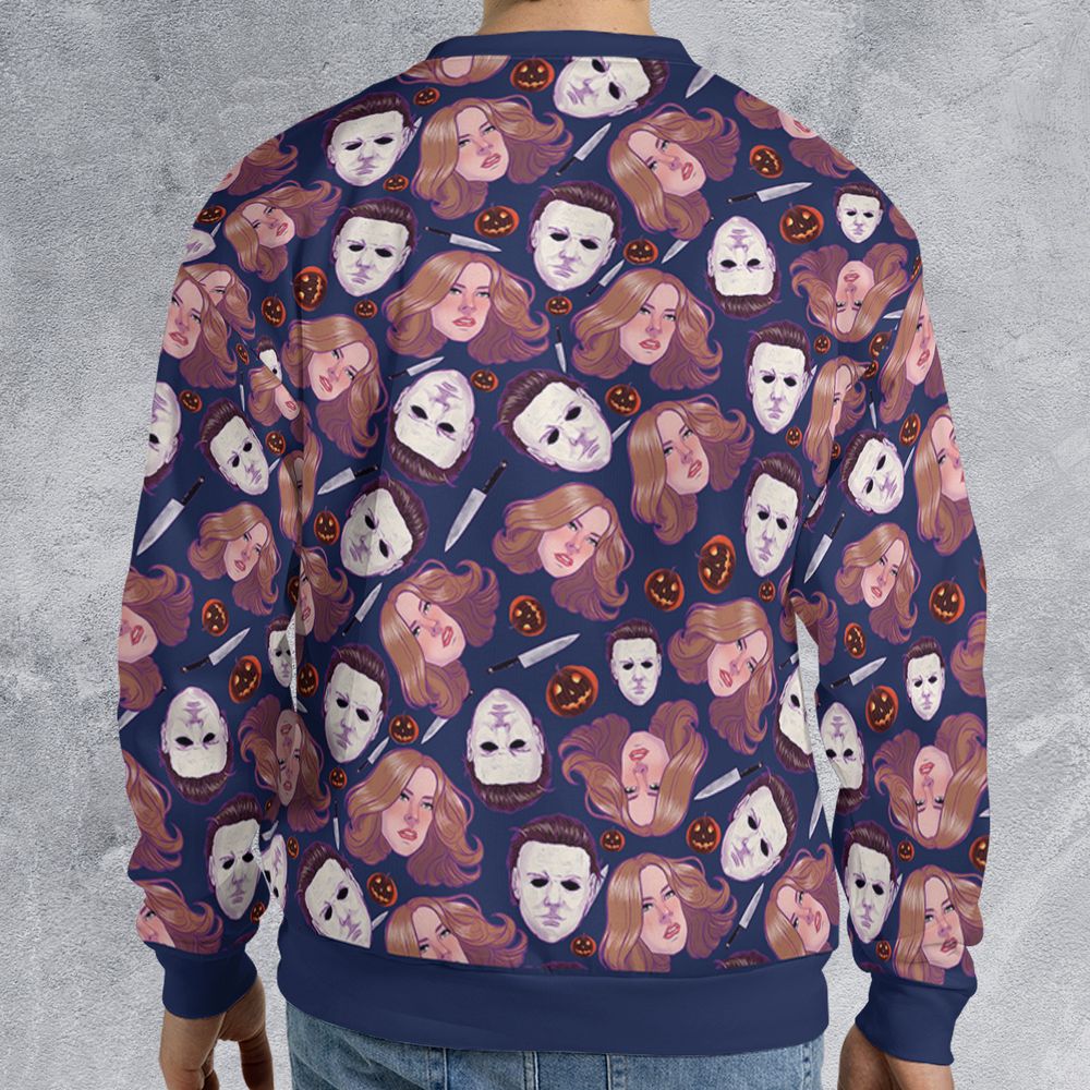 All-over Print Sweatshirt - NAQZF73T -  - 2