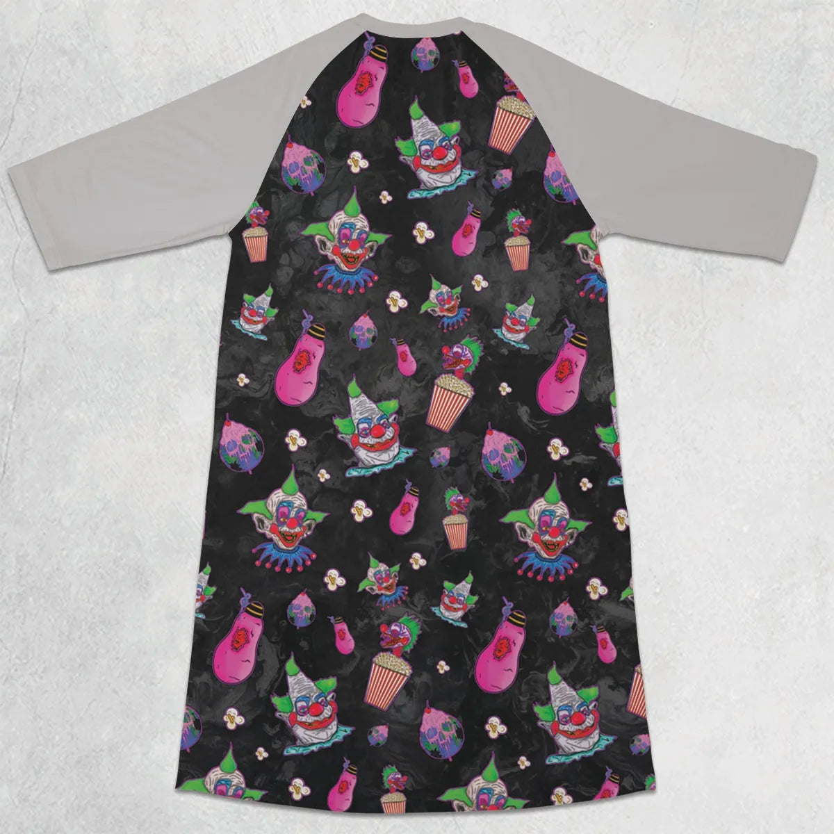 3/4 Sleeve Raglan Dress - QDR3UHMP