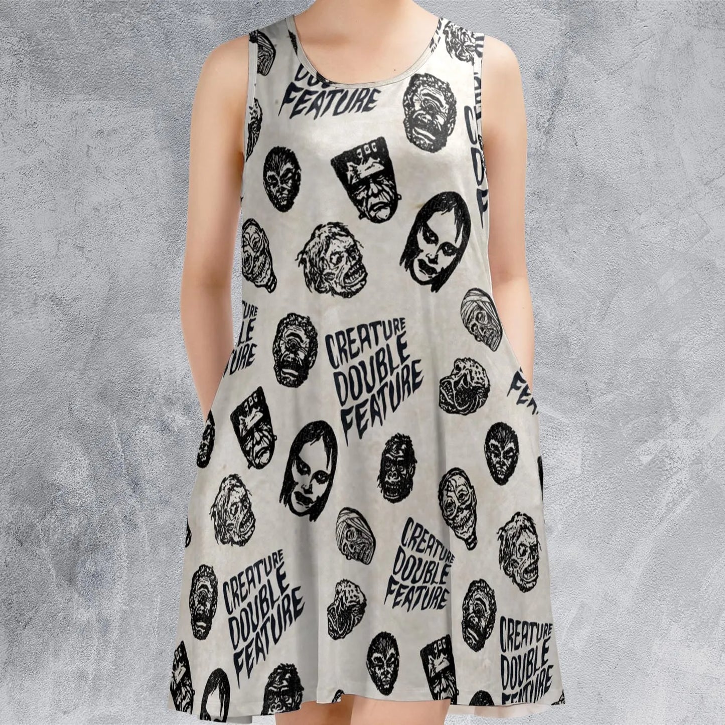 Sleeveless Dress - DJKCQWBR