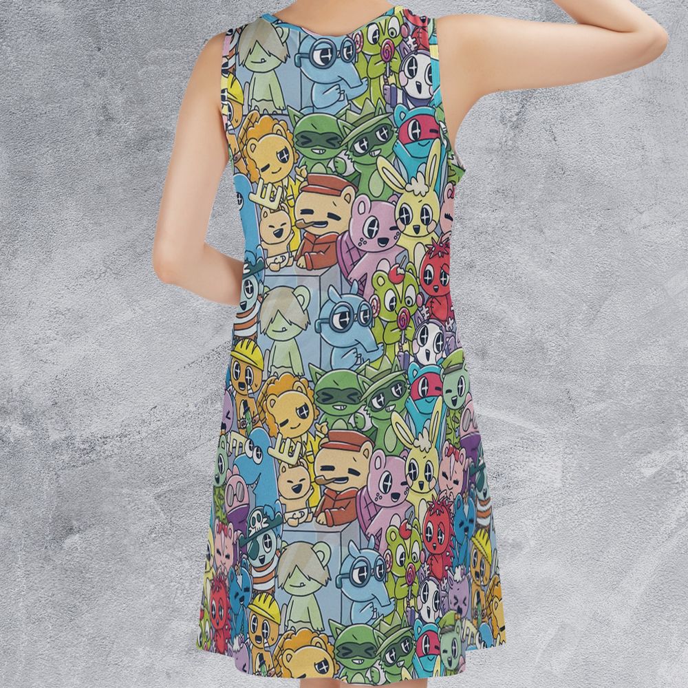 Sleeveless Dress - RQDF66EW -  - 2