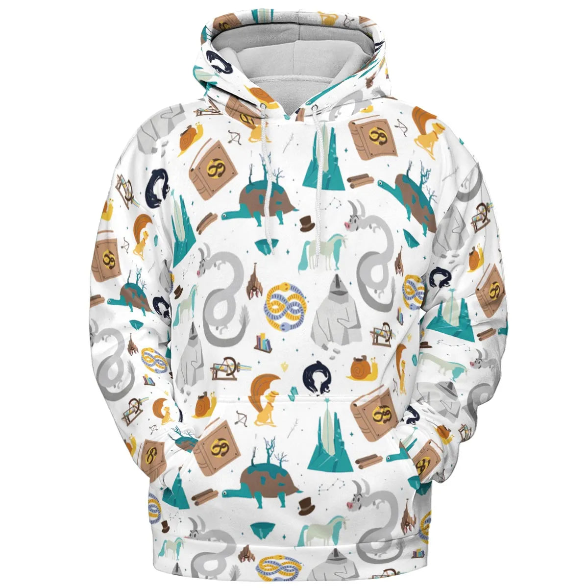 All-over Print Hoodie - 998M96JX