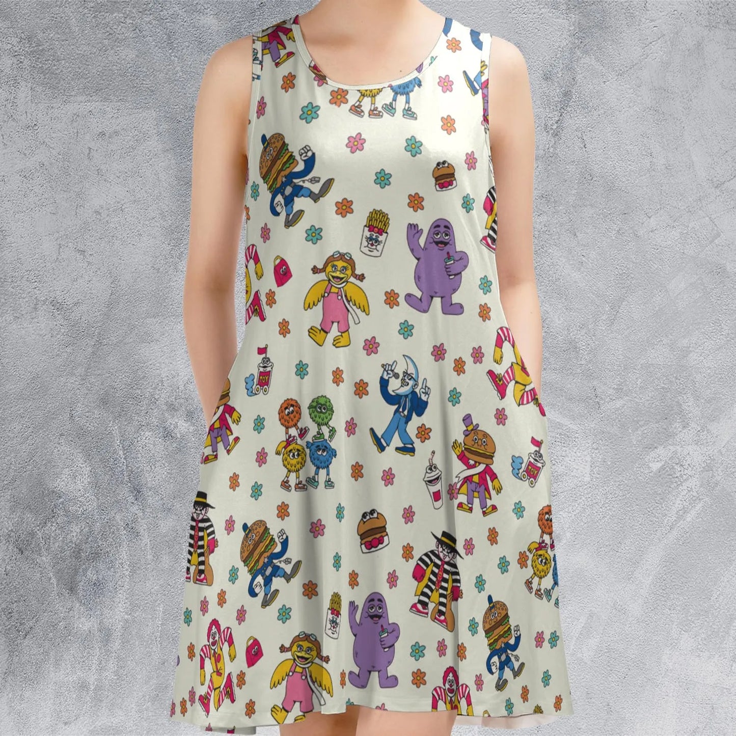 Sleeveless Dress - 8ZESX7W6