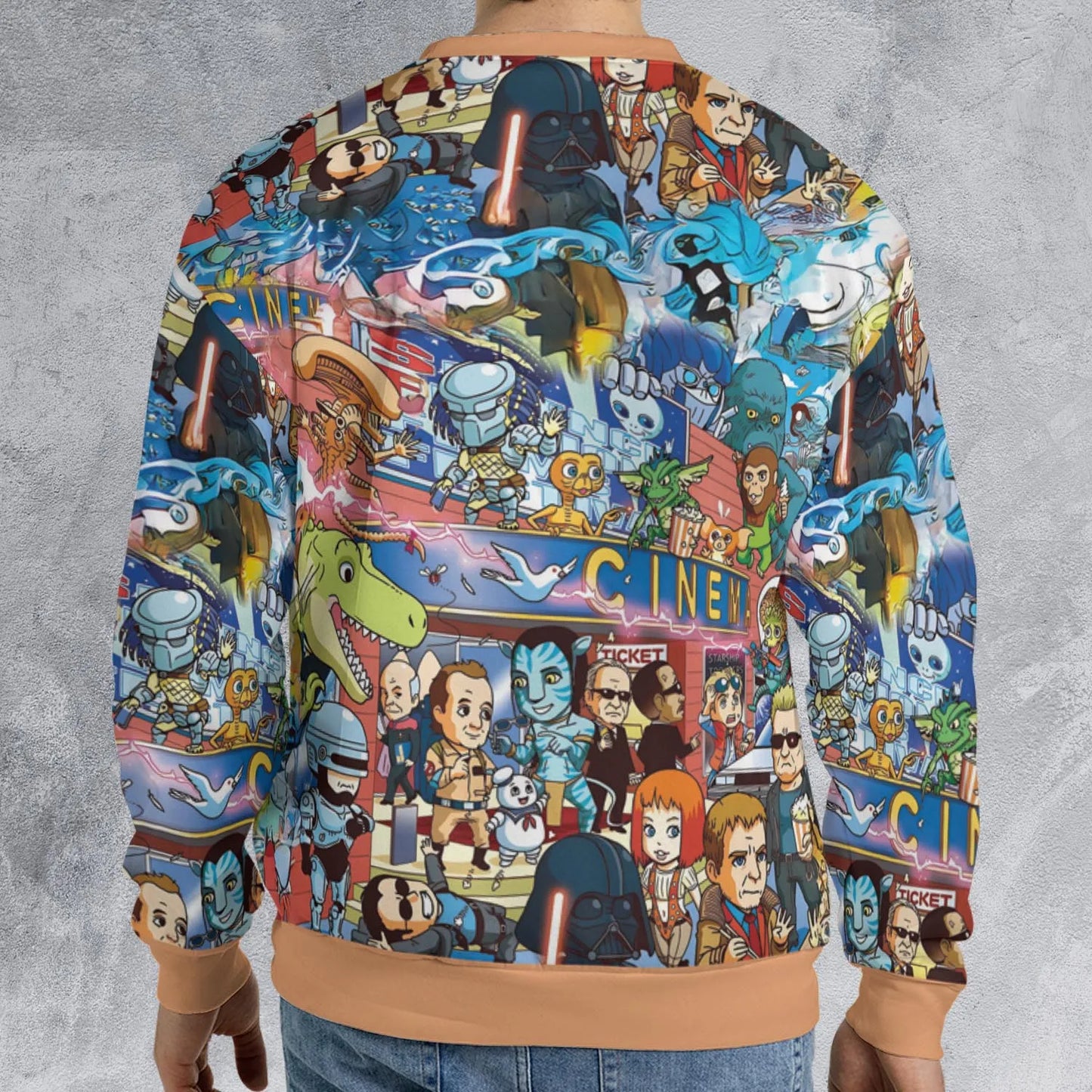 All-over Print Sweatshirt - 1B7G8LHZ