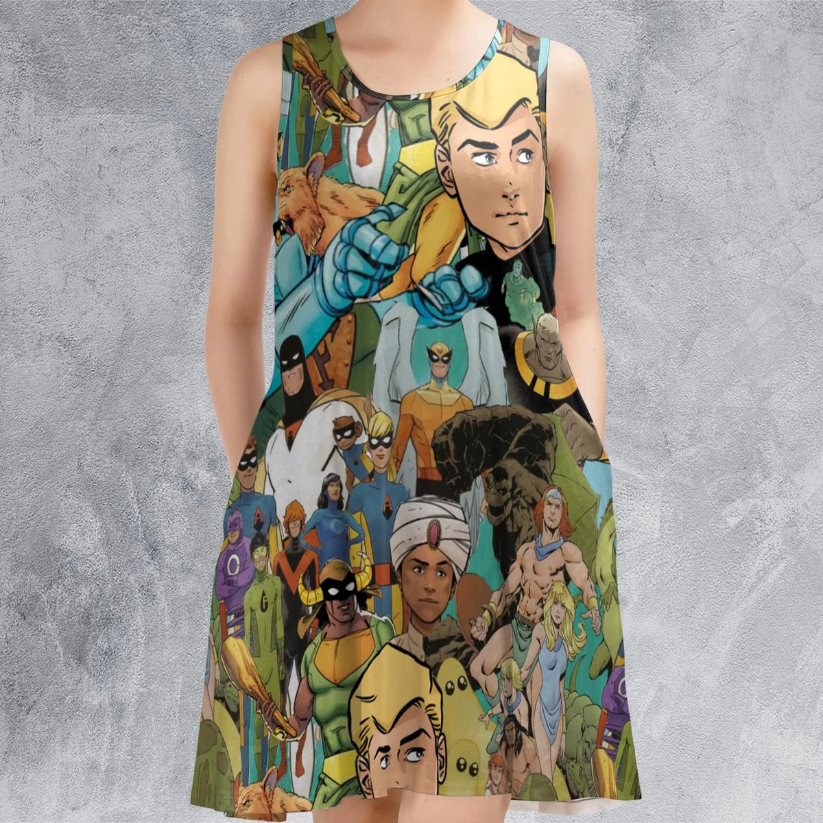 Sleeveless Dress - SYUU5AQM