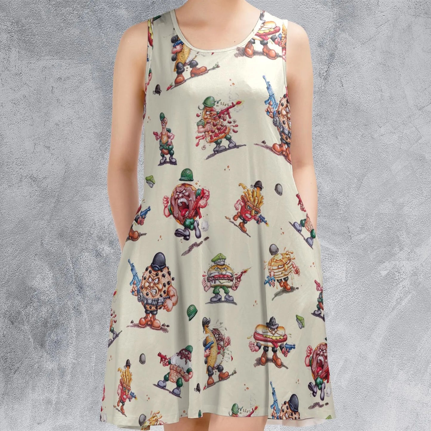 Sleeveless Dress - 1TM7NEVW