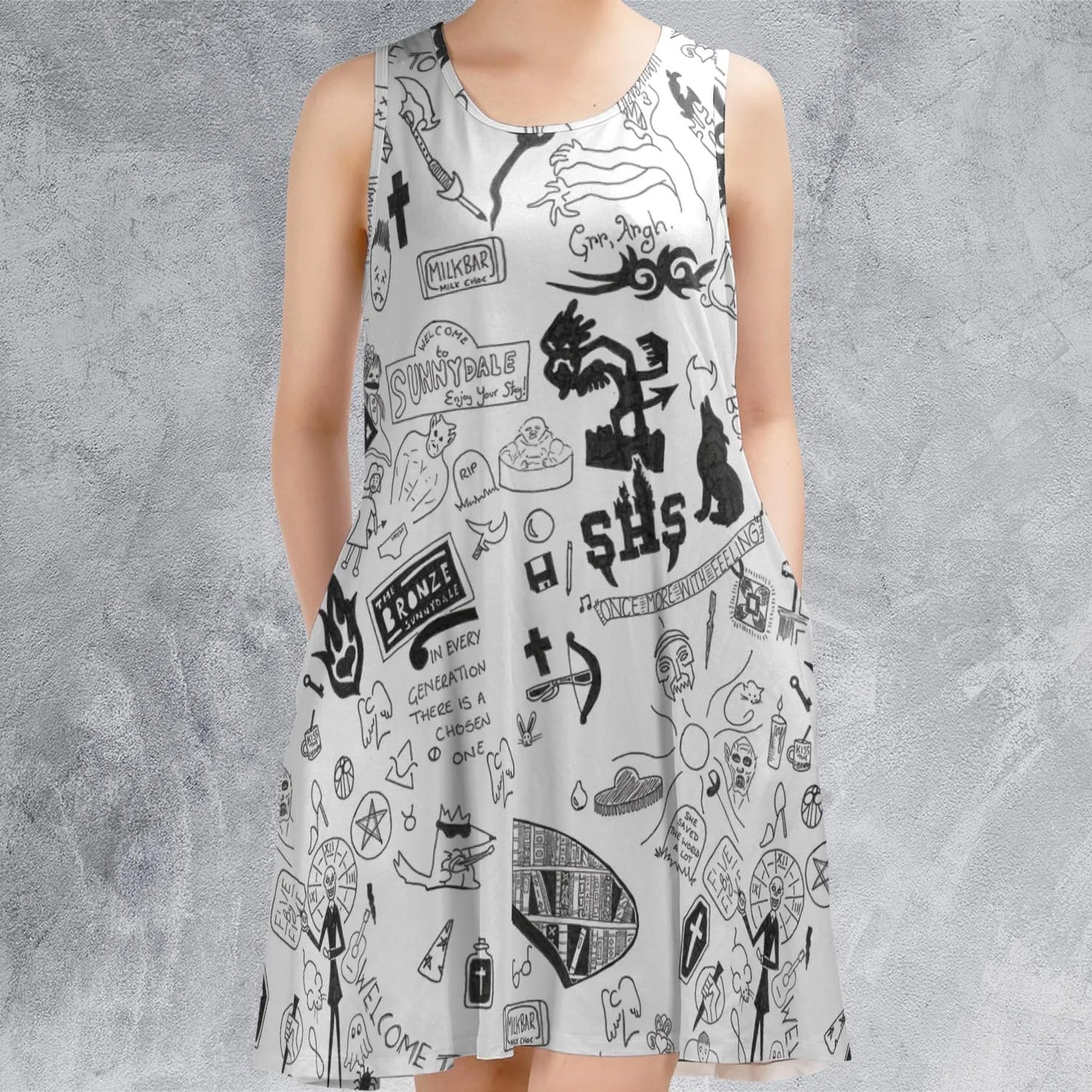 Sleeveless Dress - TNUWJ1GN