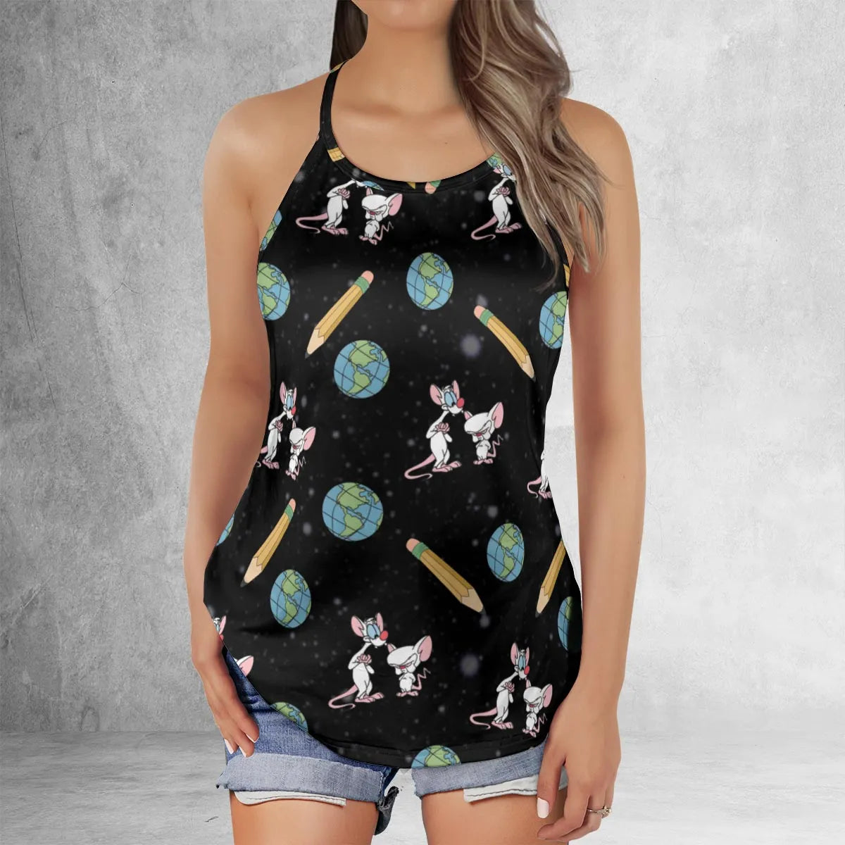 Criss Cross Tank Top - 1Z67YMG1