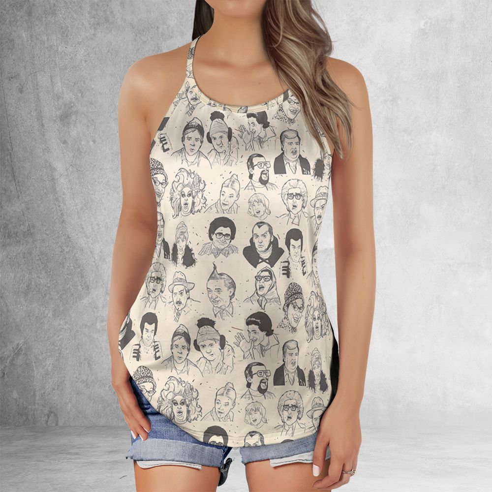 Criss Cross Tank Top - X4MSPXWJ -  - 2